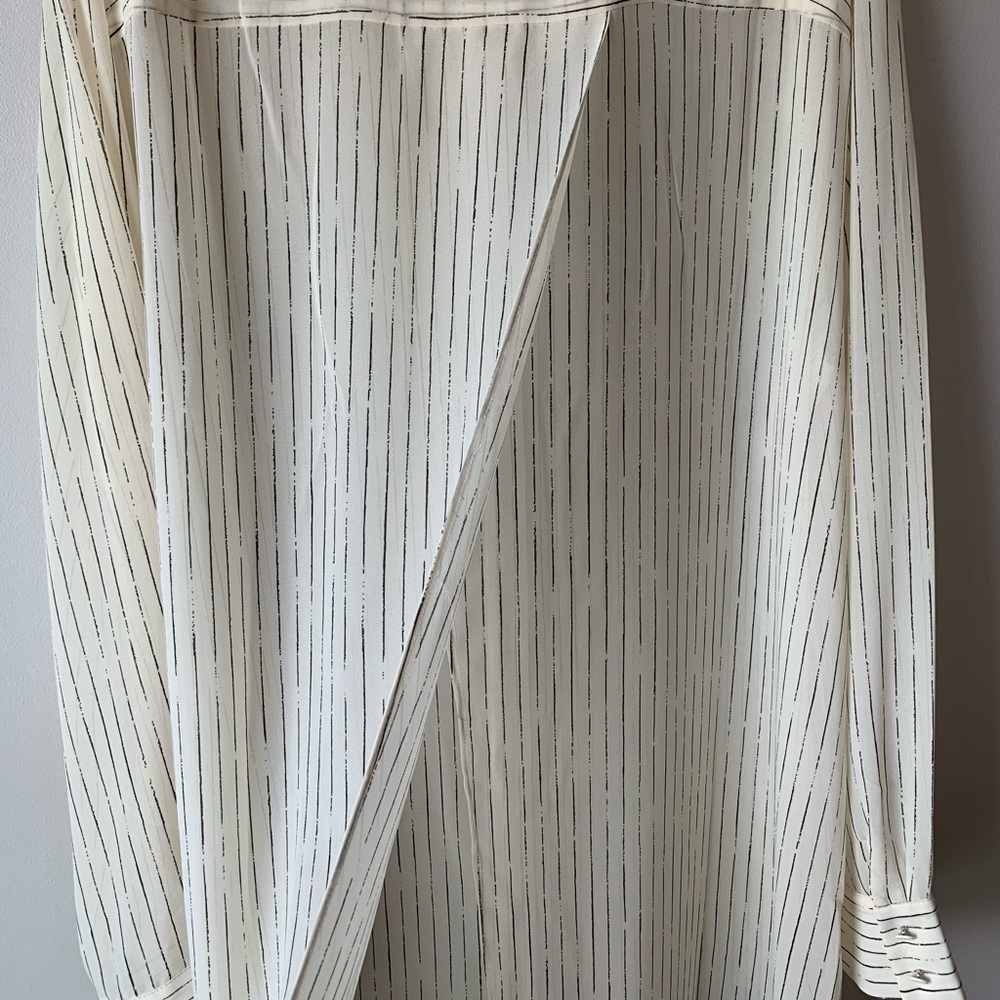 DKNY long sheer tunic